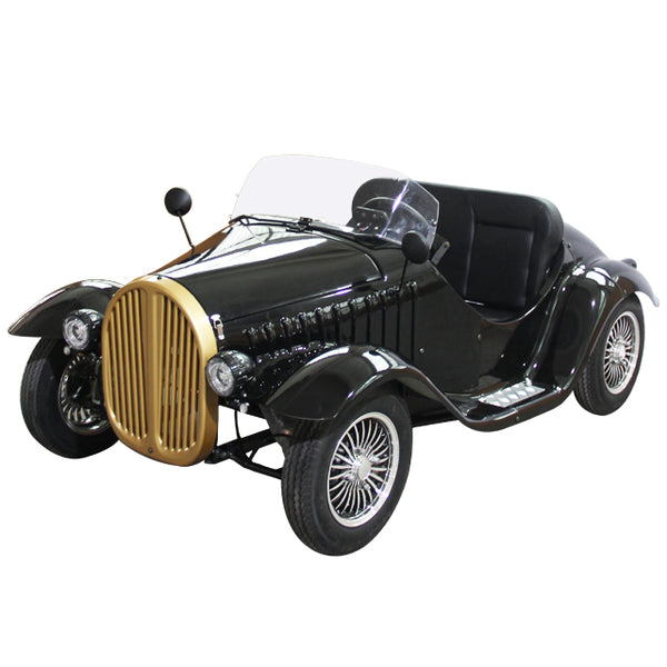 Electric ATV Vintage Car 2 Seats 72V60Ah Lithium Battery 1800W Motor Shaft driving golf carts
