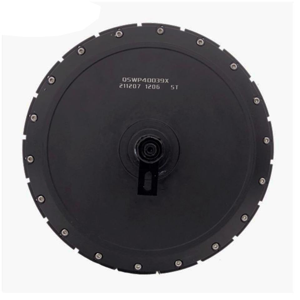 High-Speed 8000W Electric Bike Conversion Kit - Gearless Brushless Hub Motor with Optional TFT Display for 18-19 Inch Motorcycle Wheels