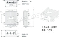 APT Programmable FOC AE96800 72V 96V 10kW 12kw PM BLDC Sinoidal Motor Driver Speed Controller