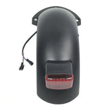 Plastic Mudguard Rear Fender for FLJ C11 T11 C10 Electric Scooter with rear brake light