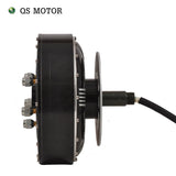 QS Motor 8000W 273 50H V3 72V 96V 20kW 350N.m Peak Brushless DC Gearless Electric Car In Wheel Hub Motor