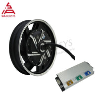 SiAECOSYS QS 16*3.0inch 8000W 273 50H V3 120kph Electric scooter motor with APT FOC AE96600 72V 96V 8kW 10kw Speed controller