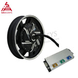 QSMOTOR 16*3.0inch 8000W 273 50H V3 120kph Electric scooter motor with APT96600 72V 96V 8kW 10kw Speed controller