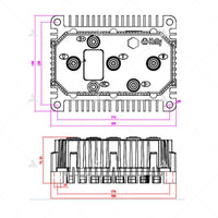 KellyKLS7240N 30V-72V 350A SINUSOIDAL BRUSHLESS MOTOR CONTROLLER for 4000-5000W Electric Motorcycle E-scooter