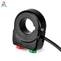 Electric Bicycle Headlight Horn Speaker 12V-80V Wuxing Led Light Electric Scooter Parts Front Light Ebike Conversion Accessories