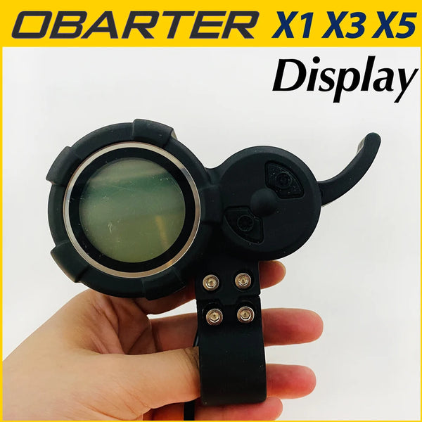 Obarter Display Electric Scooter Monitor X1 X3 X5 Original Screen for Skateboard Kickscooter