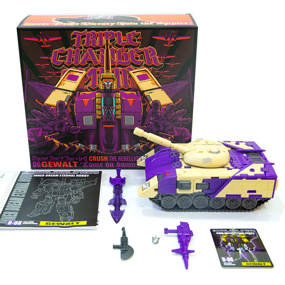 New Transformation Toys Robot  DX9 D08 Gewalt Bliztwing Action Figure in stock