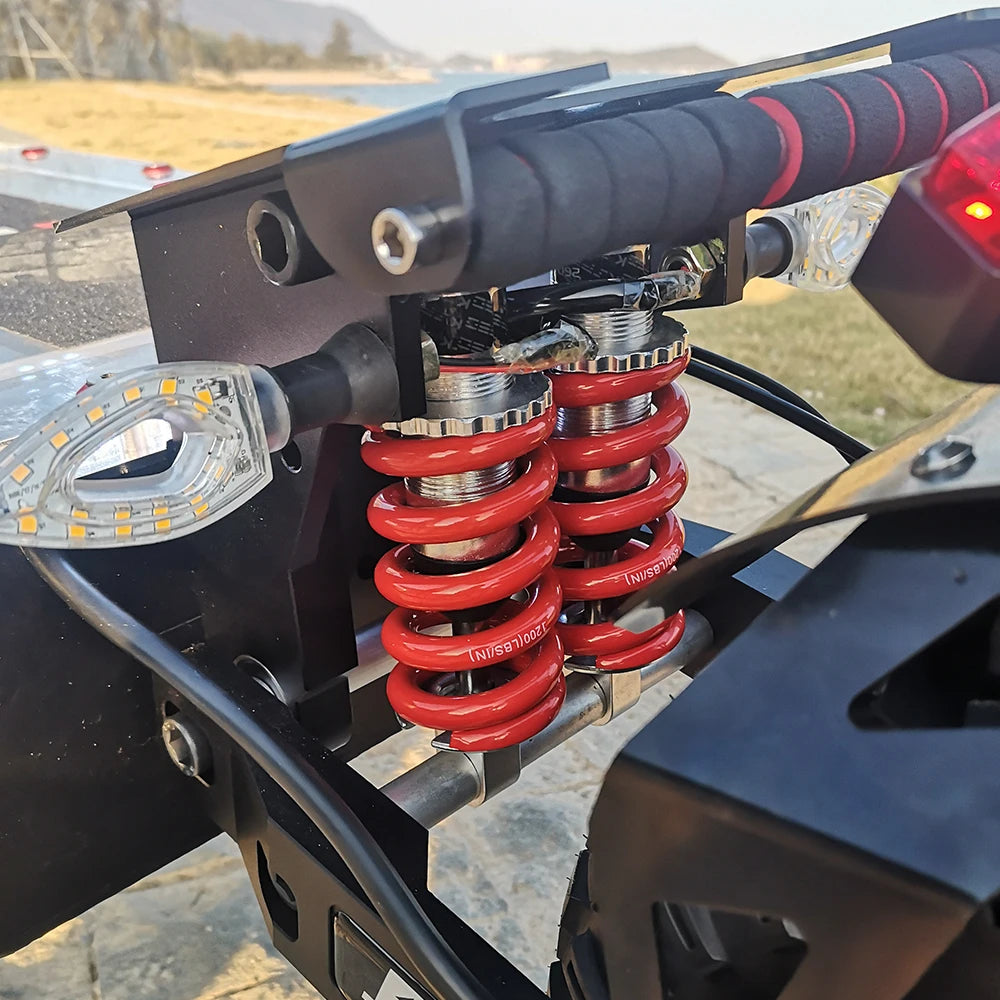 FLJ Upgraded E2 14inch 8000W Off Road Tire Electric Scooter 80-300kms Range 60V/72V Newest Design Adults Dual Engines E Scooter