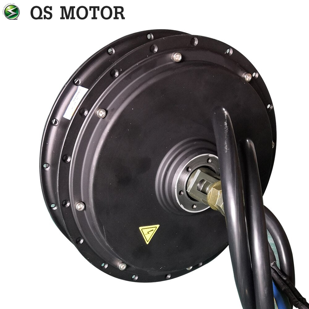 SIA QS 205 3KW V3TI Spoke Hub Motor Kits With 19inch Wheel Rim And Heat Sink