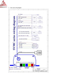 Siaecosys/QSMOTOR Powerful 5kW 12x3.5inch In-Wheel Hub Motor with MQ Sabvoton controller