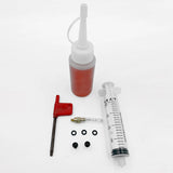 ZERO/KAABO Hydraulic Brake Bleed Kit For ZOOM Brake System, Mineral Oil Brake, Funnel Set Bike Repair Tool