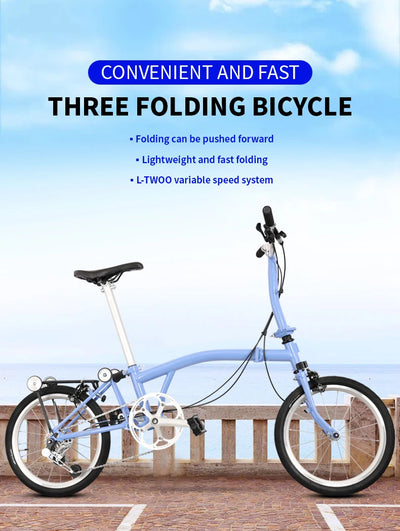 KOSDA hot selling bicycle folding bike price 16 inch steel mountain folding bicycle