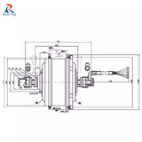 MXUS XF07 250W 24V 36V 48V Front Wheel Brushless Gear Hub Motor Electric Bicycle Conversion Kit 26 - 28inch 700C Bike Drive Part