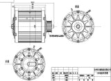 QS138 70H 3000W V1/V2 new version mid drive motor sprocket 428 and EM150SP controller for electric motorbike