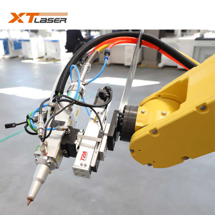 Automatic Robot Arm Laser Welder for Metal Stainless Steel Aluminum Fiber Laser Welder Robotic Laser Welding Machine