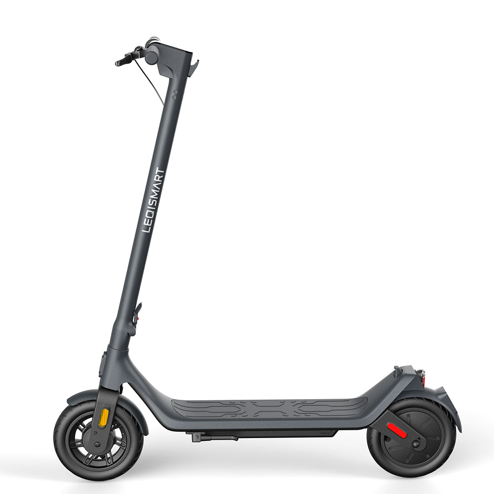 LEQISMART A11 Electric Scooter with ABE Certification,Folding Electric Scooter with 10'' Vacuum Puncture-proof tires, 30km range and APP control function.