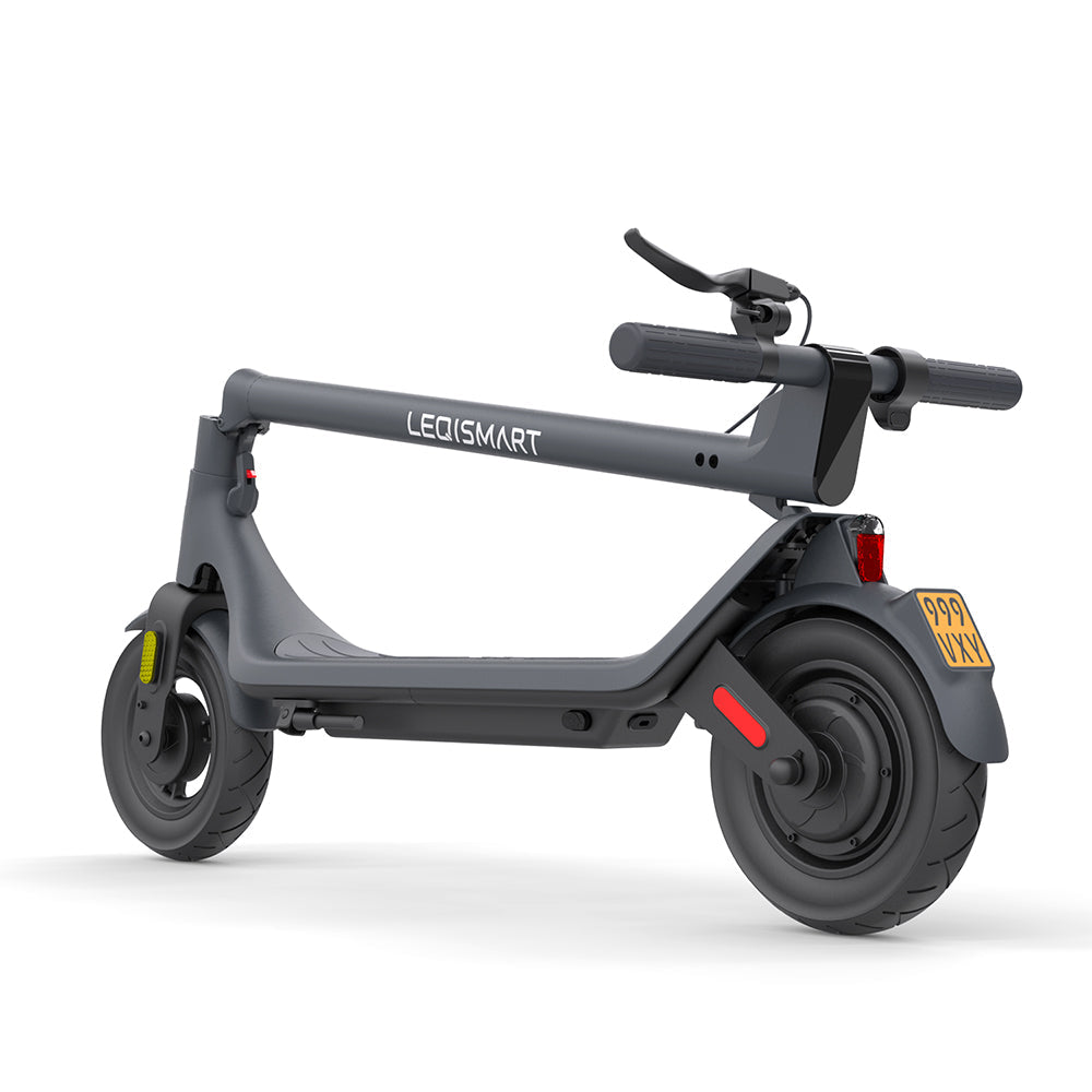 LEQISMART A11 Electric Scooter with ABE Certification,Folding Electric Scooter with 10'' Vacuum Puncture-proof tires, 30km range and APP control function.