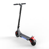 LEQISMART A6L Black Electric Scooter - Durable Metal Alloy with Puncture-Proof Tires, 25km Range, and 36V 250W Motor  Electric Scooter with 9 inch Tires