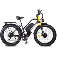 Dual Motor E-Bike: KETELES XF4000 23AH Battery 26x4.0 inch Fat Tire Electric Bike - Unleash the Power of Twin Motors on the XF4000 Dual Drive E-Bike