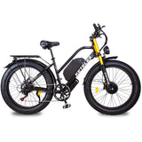 Dual Motor E-Bike: KETELES XF4000 23AH Battery 26x4.0 inch Fat Tire Electric Bike - Unleash the Power of Twin Motors on the XF4000 Dual Drive E-Bike