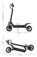 52V 3200W Dual Motor Electric Scooter