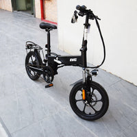 EWIG Electric Folding Bike Bicycle 16 Inch Factory Wholesale 250W 5.2AH Aluminum Alloy Disc Brake Road Folding Ebike for Adult