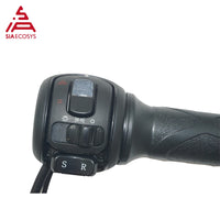 SiAECOSYS K126 Throttle with Combination Switch Suitable for Electric Motorcycle