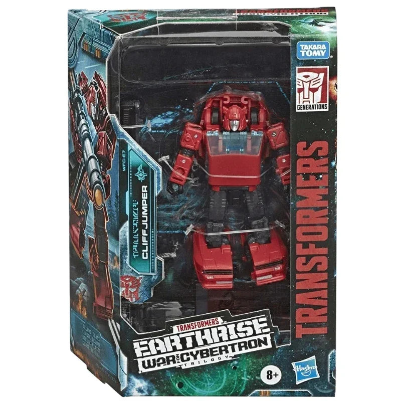 original  Transformers G Series Earthrise WFC-E7 Cliffjumper Collect Figure Anime Robot Anime Action Models Kid Gifts Stitch