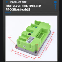 MY1020 Kunray 48V 2000W 72V 3000W Electric Motor Motorcycle Sine Wave Fardriver Brushless DC controller