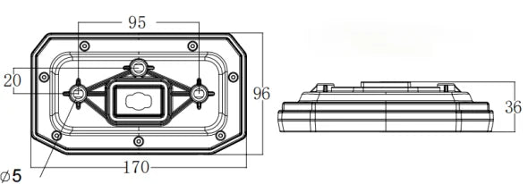 TFT Speedometer 5inch Display Clutch SCJ5066-1 Speedometer for Electric Scooter Adjustable Display