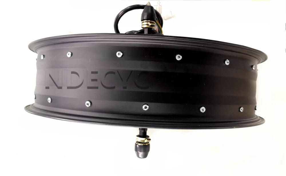 NBpower 170/190mm Dropout 48-96V 3000W 5000W Motor Wheel Fat Snow Bike Motor Wheel 20/24/26x4.0 Electric Fat Motor Wheel