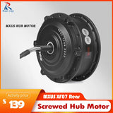 MXUS XF07 250w 24V Hub Motor Brushless Gear Hub Motor E-bike Motor for Electric Bicycle Front Wheel Freewheel Ratio 36V 48V 350W