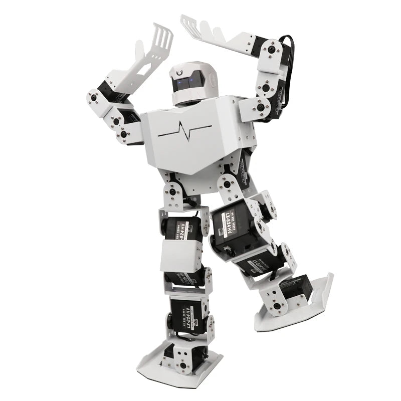16 Dof Humanoid Robot with Servo and MP3 Dance Robot Singing Dancing Walking RoboSoul Educational Programmable Bionic Robot Kit