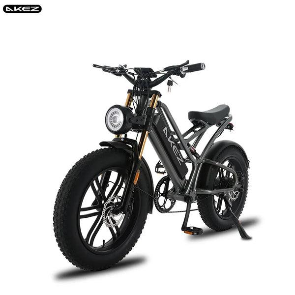 20-inch Retro Electric Motorcycle 3c Lithium Battery Cross-country Mountain Bike Fat Bike  Electric Dirt Bike 400W