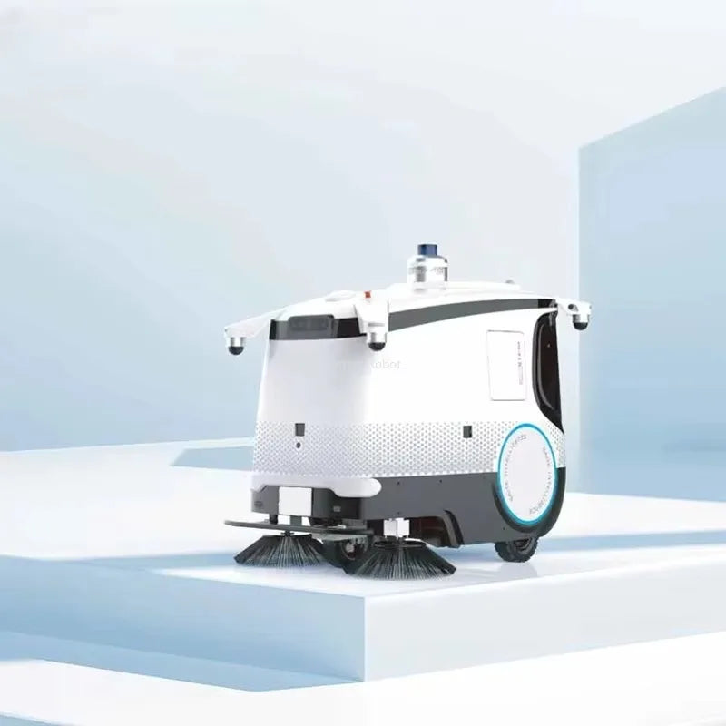Intelligent Industrial Sweeper Robot with Voice Recognition System - E ...