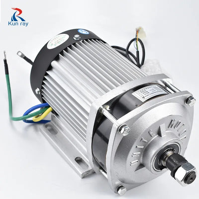 UNITEMOTOR Permanent Magnet DC Gear Electric Motor Brushless 1000W 48V 60V Tricycle Electric Car Mid Central Drive Motor Parts