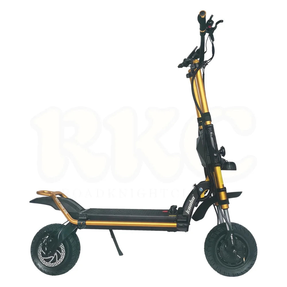 2023 Upgrade Kaabo Wolf King GTR 72V 35Ah Battery Dual Motor 2000W*2 Portable Removable Battery 12inch Tire