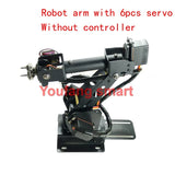 6 DOF Robot Arm ABB Industrial Robotic Arm With Metal Digital Servos For 16 Ways For Arduino Robot DIY kIt Programmable Robot