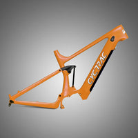 TWITTER EM9Carbon fiber Bafang frame mid-mounted motor electric assist mountain bike full shock absorber soft tail bicycle frame