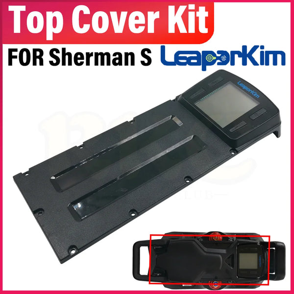 Original LeaperKim Sherman S Upper Cover Assembly Include Top Cover Charger Port LCD Display Board Sherman S Top Cover Kit