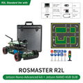 Yahboom Ackerman Structure R2L ROS Robot Car Python Coding for Jetson NANO 4GB Support Model Training Autopilot