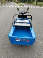 Electric tricycle load small freight flatbed