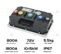 SIAECOSYS/FarDriver ND961800/ND721800 BLDC 800A 10-15kW High Power Electric Motorcycle Controller With Regenerative