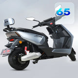 1500W 72V ELectric Motorcycle with Lithium Battery Range 65km Max Speed 70km/h Load Capacity 200kg Ebike for Men