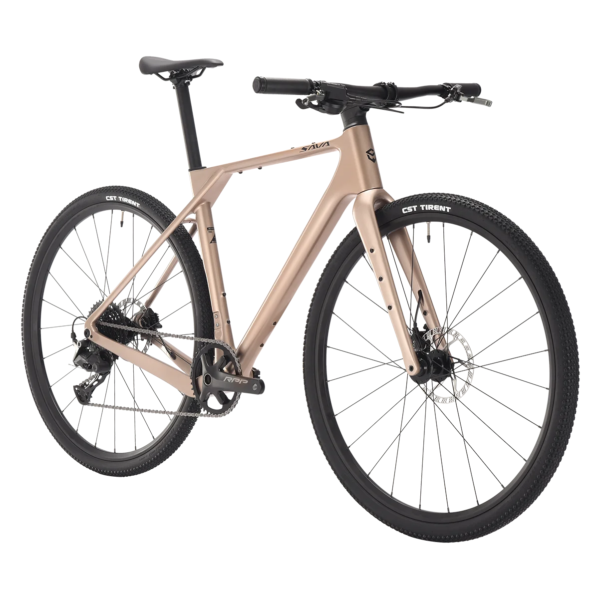 SAVA 2025 New SF6 R21 Carbon Fiber Flat Handlebar Road Bike, Hydraulic Disc Brake Gravel Bike with SHIMANO U6000 11 Speed Kit