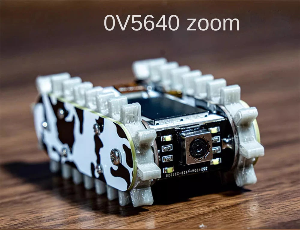 mini Pipeline Reconnaissance Robot Car RC Video Vehicle Esp32 Development Board Image Transmission Module