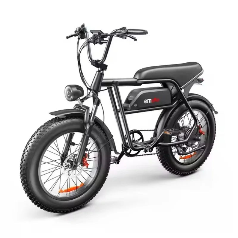 EMOKO C99 20 Inch Fat Tire Adult Electric Bicycle is 250w 48V 20ah Mountain Electric Bike and Outdoor Entertainment  E Bike