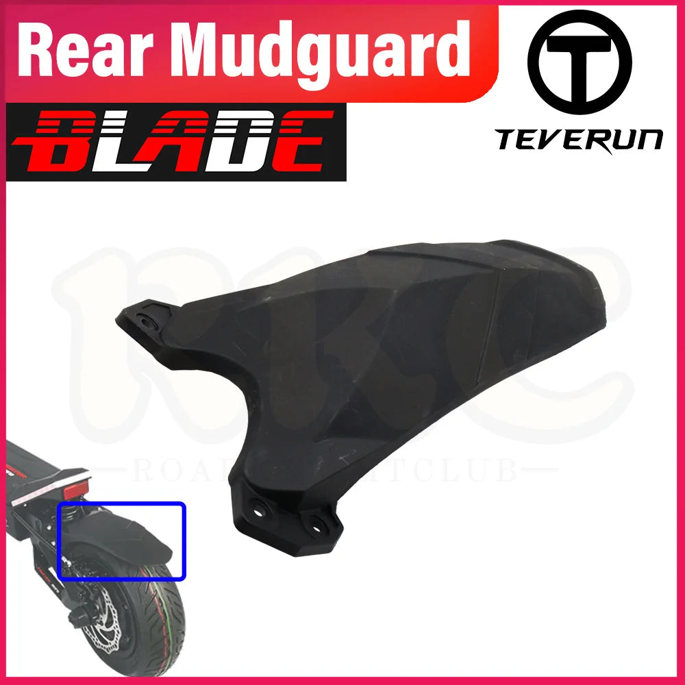 Official Teverun FIGHTER MINI 52V 20.8A Rear Fender For Teverun Fighter Mini Rear Mudguard Electric Scooter Teverun Parts