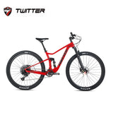 TWITTER FOREST SX Eagle-12S DH downhill T1000 carbon fiber mountain bike AM 27.5/29in Equipped with automatic lifting seat tube