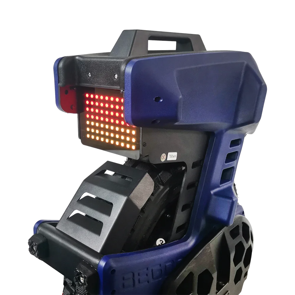 2023 NEW Begode A2 Electric Unicycle Gotway 84V 750Wh 1000W Begode A2 Electric Unicycle EUC Head Light 5000 Lumen 15inch Tyre